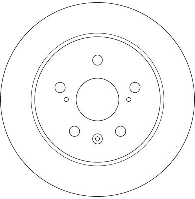 DISC FRANA TRW DF6178 - Compatibil cu FIAT, SUZUKI