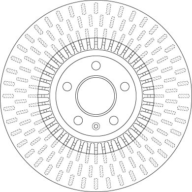 DISC FRANA TRW DF6216 - Compatibil cu AUDI