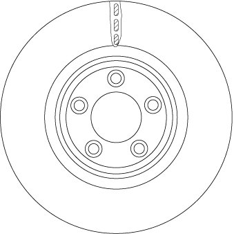 DISC FRANA TRW DF6223S - Compatibil cu DAIMLER, JAGUAR
