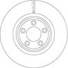 DISC FRANA TRW DF6223S - Compatibil cu DAIMLER, JAGUAR