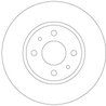 Disc frana TRW DF6231