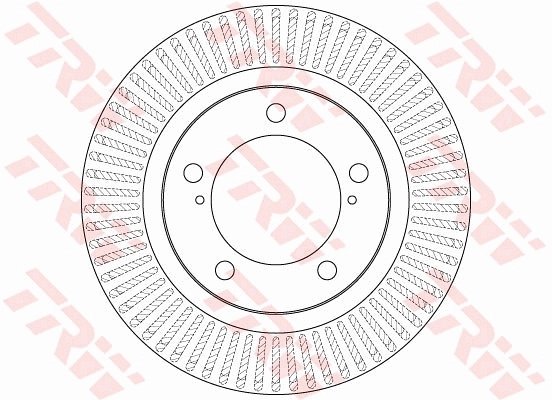 Disc frana TRW DF6239S