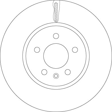 Disc frana TRW DF6260S