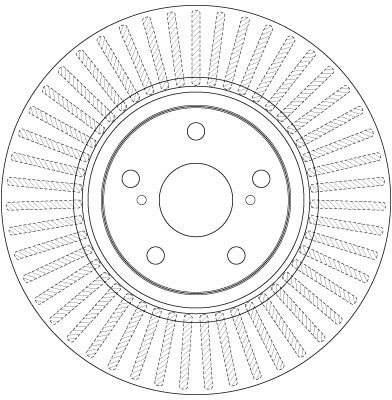 Disc frana TRW DF6268
