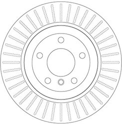 DISC FRANA TRW DF6299 - Compatibil cu BMW