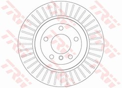 Disc frana TRW DF6299