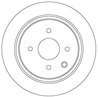 Disc frana TRW DF6317