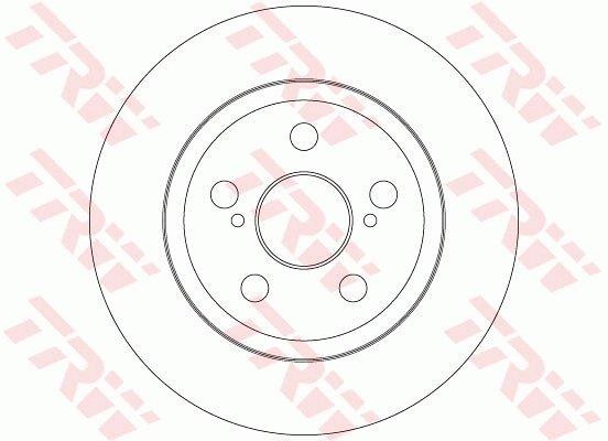 Disc frana TRW DF6331