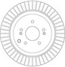 DISC FRANA TRW DF6330 - Compatibil cu HYUNDAI
