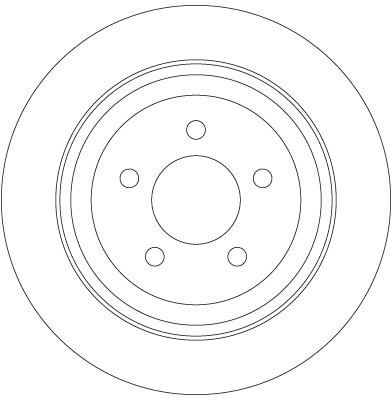 Disc frana TRW DF6341