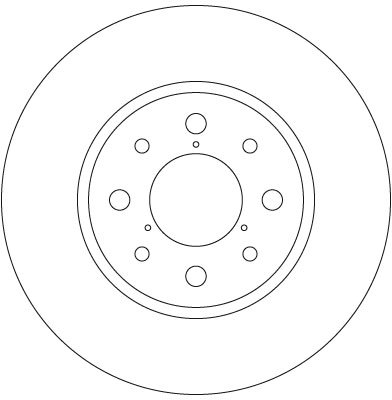 DISC FRANA TRW DF6347 - Compatibil cu ALFA ROMEO