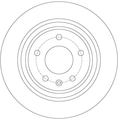 DISC FRANA TRW DF6363 - Compatibil cu CHEVROLET, OPEL, VAUXHALL