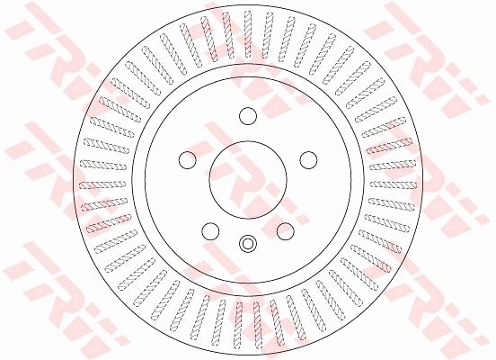 DISC FRANA TRW DF6371 - Compatibil cu OPEL, VAUXHALL