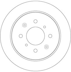 Disc frana TRW DF6378