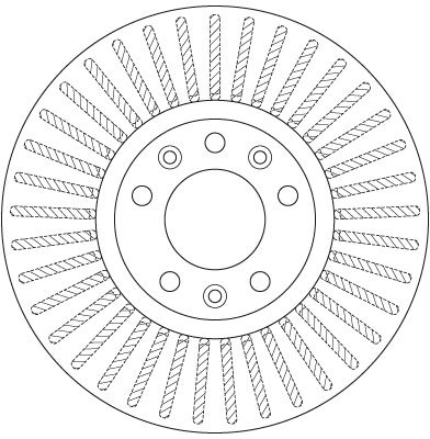 Disc frana TRW DF6419