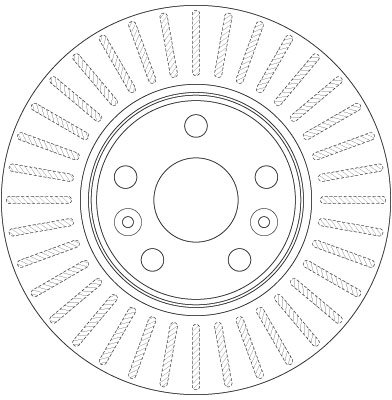 Disc frana TRW DF6448