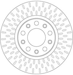 DISC FRANA TRW DF6450 - Compatibil cu ALFA ROMEO, FIAT, JEEP