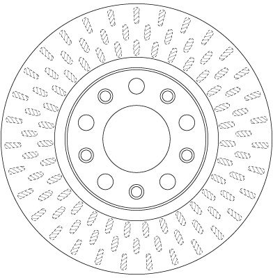 DISC FRANA TRW DF6450 - Compatibil cu ALFA ROMEO, FIAT, JEEP