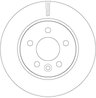DISC FRANA TRW DF6482 - Compatibil cu VW