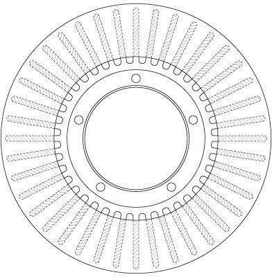 Disc frana TRW DF6486