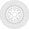 DISC FRANA TRW DF6489S - Compatibil cu LEXUS