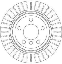 DISC FRANA TRW DF6513S - Compatibil cu BMW