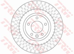 DISC FRANA TRW DF6528S - Compatibil cu LAND ROVER