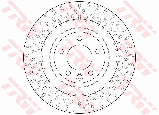 Disc frana TRW DF6528S