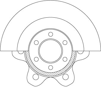 Disc frana TRW DF6532S