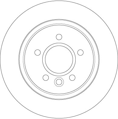 DISC FRANA TRW DF6535 - Compatibil cu VOLVO