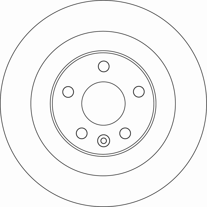 DISC FRANA TRW DF6588 - Compatibil cu VOLVO
