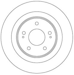 Disc frana TRW DF6598