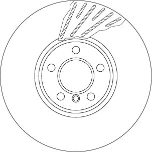 DISC FRANA TRW DF6611S - Compatibil cu BMW