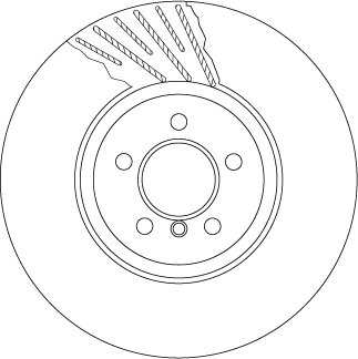 DISC FRANA TRW DF6614S - Compatibil cu BMW