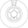 DISC FRANA TRW DF6615S - Compatibil cu BMW