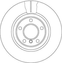 DISC FRANA TRW DF6616S - Compatibil cu BMW