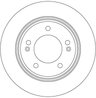 DISC FRANA TRW DF6627 - Compatibil cu HYUNDAI, KIA