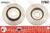 DISC FRANA TRW DF6631 - Compatibil cu MERCEDES-BENZ