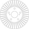 DISC FRANA TRW DF6679 - Compatibil cu TOYOTA