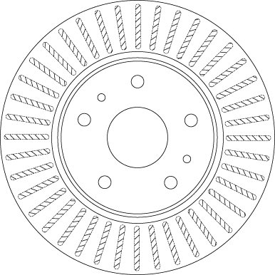 DISC FRANA TRW DF6684 - Compatibil cu SUZUKI