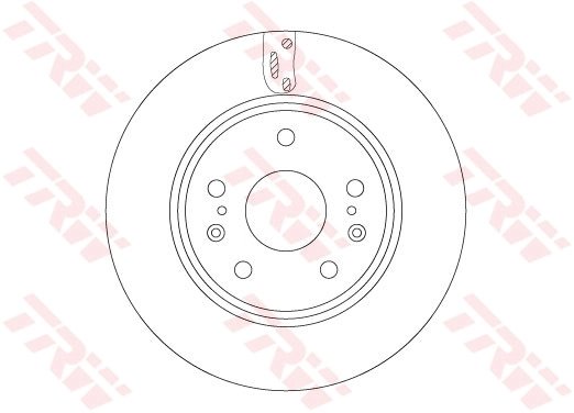 DISC FRANA TRW DF6703 - Compatibil cu SUZUKI