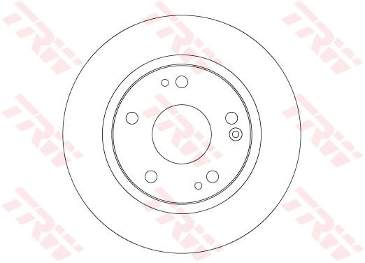 DISC FRANA TRW DF6704 - Compatibil cu HONDA