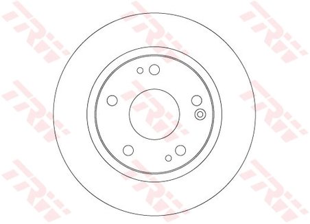 DISC FRANA TRW DF6704 - Compatibil cu HONDA