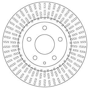 Disc frana TRW DF6731