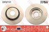 Disc frana TRW DF6731