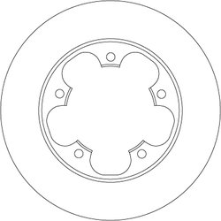 Disc frana TRW DF6748