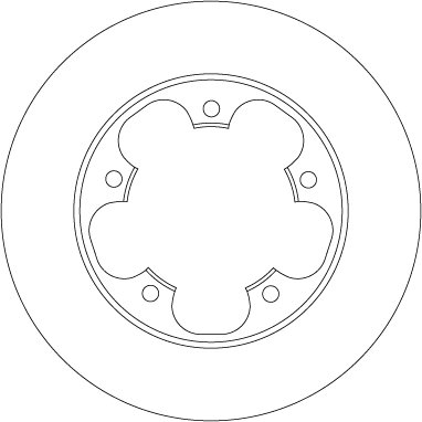 Disc frana TRW DF6748