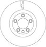 DISC FRANA TRW DF6772S - Compatibil cu PORSCHE, VW