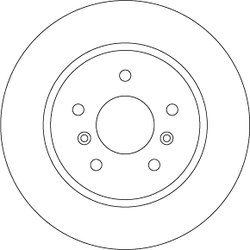 DISC FRANA TRW DF6787 - Compatibil cu NISSAN