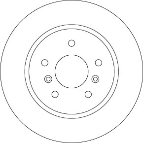 DISC FRANA TRW DF6787 - Compatibil cu NISSAN